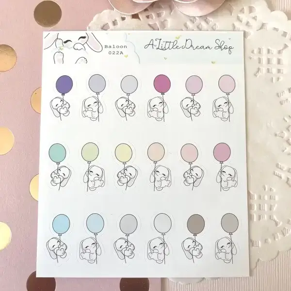 Balloon - Angèly's Stickers