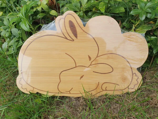 snijplank konijn groenten