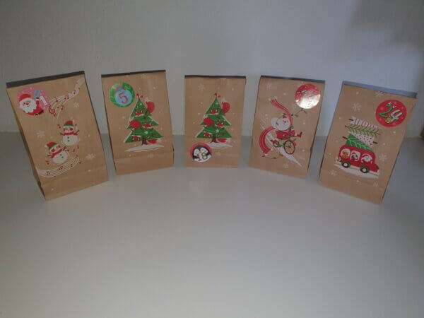 Pre-order Adventskalender zakjes