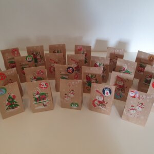 Pre-Order Adventskalender zakjes + 3 Kerstcadeaus