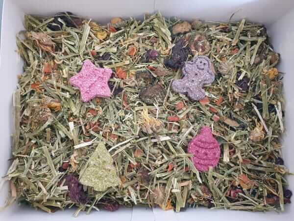 Kerst Kruidenbox Smikkelmix met 4 luxe Kerst koekjes