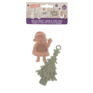 Rosewood Cupid&Comet knaagdier santa&tree duo snack